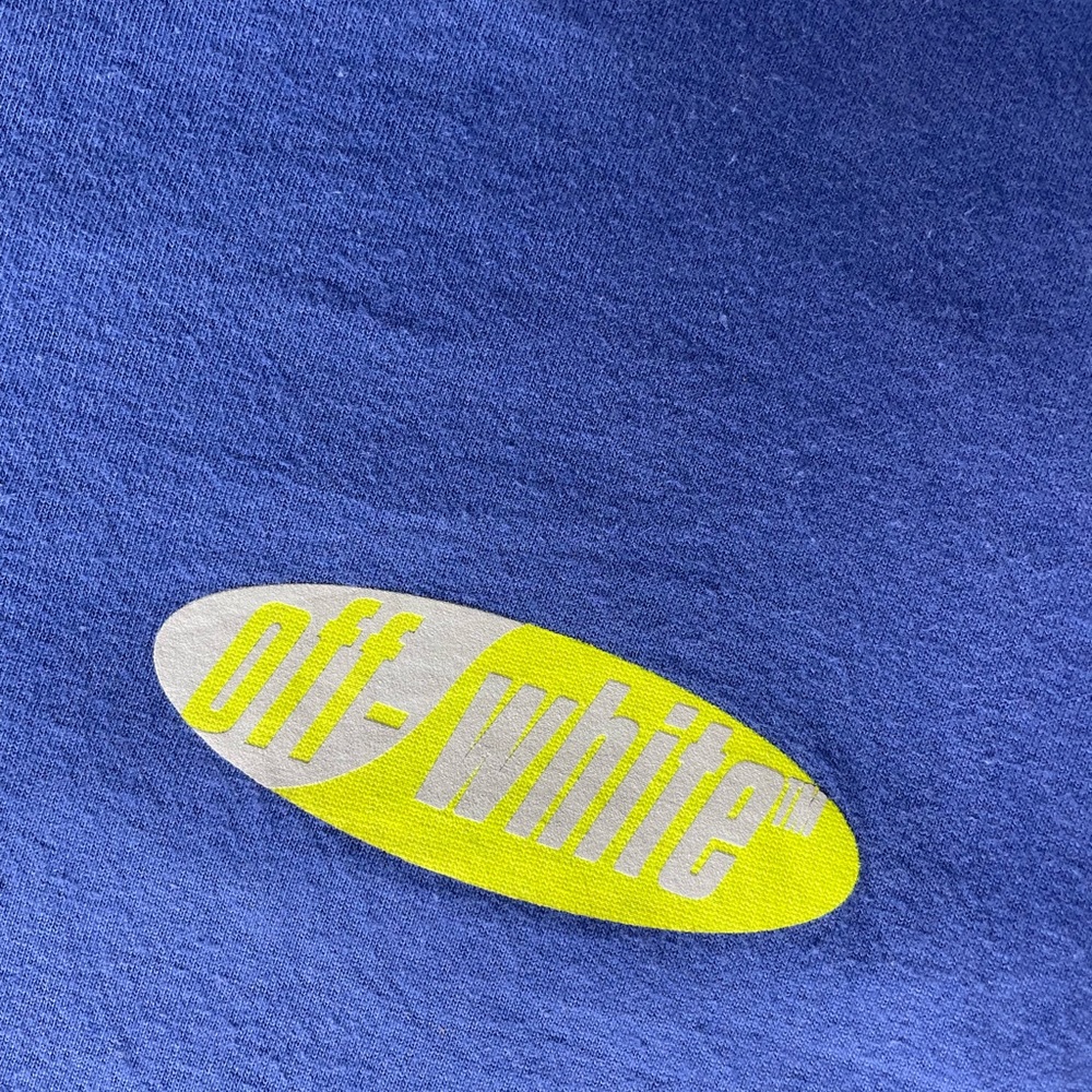 Off White Virgil Abloh Main Label Split Diagonals… - image 4